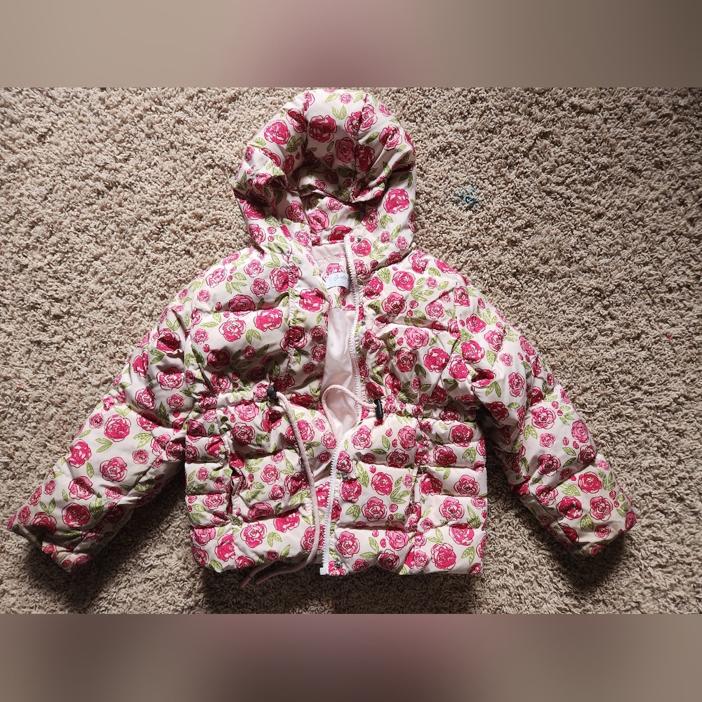 Covered In Roses Coat